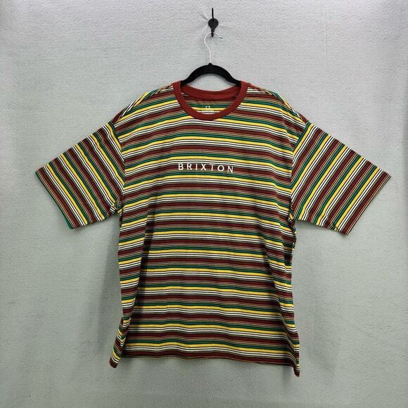 NWT BRIXTON Hilt Boxy Alpha Line Mens Tee Size XL - Picture 2 of 7